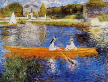 Pierre Auguste Renoir : The Skiff